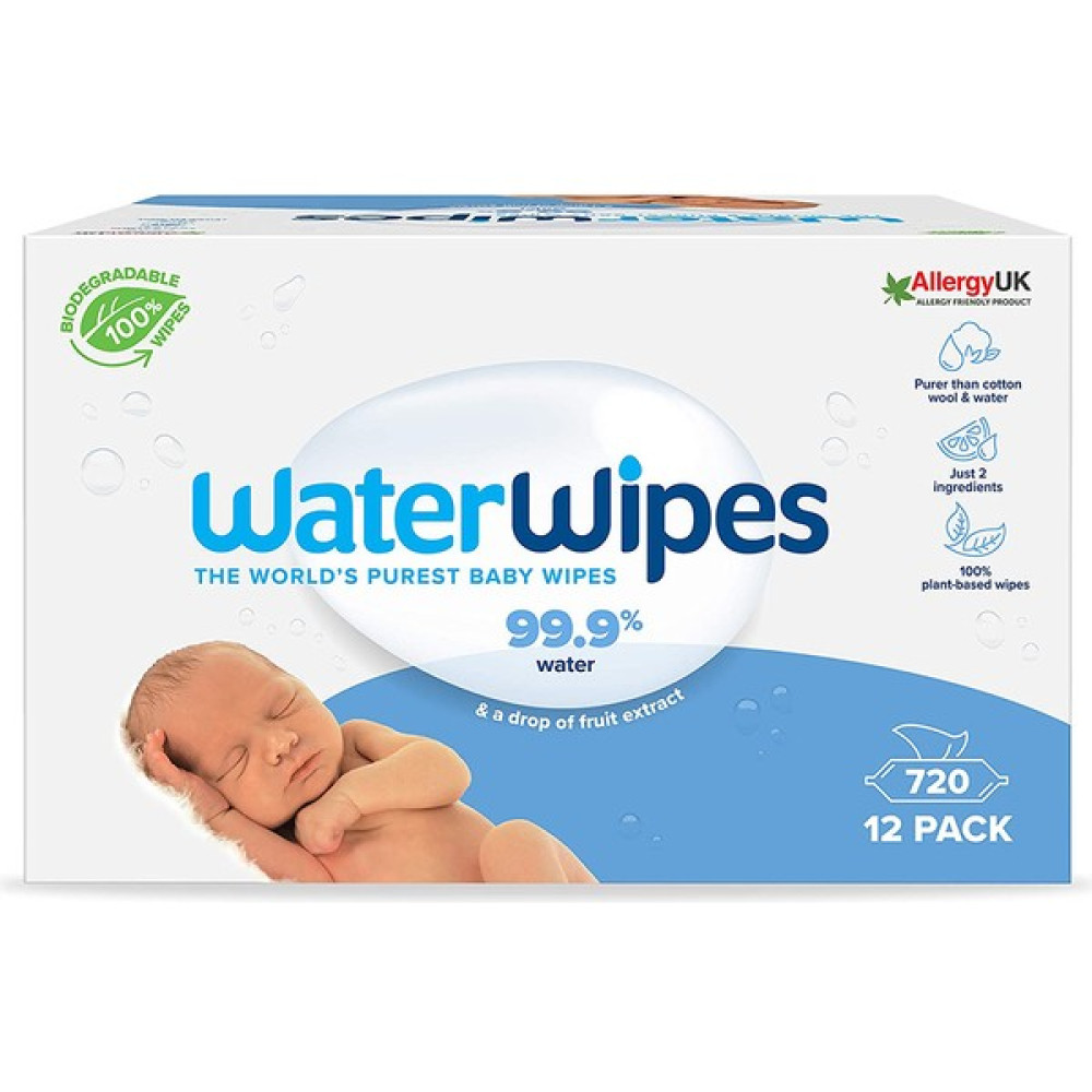 Waterwipes Yeni Biode gradable Original Baby Wipes (12X60 - 720 Yaprak) Bebek Bakım Fiyatı