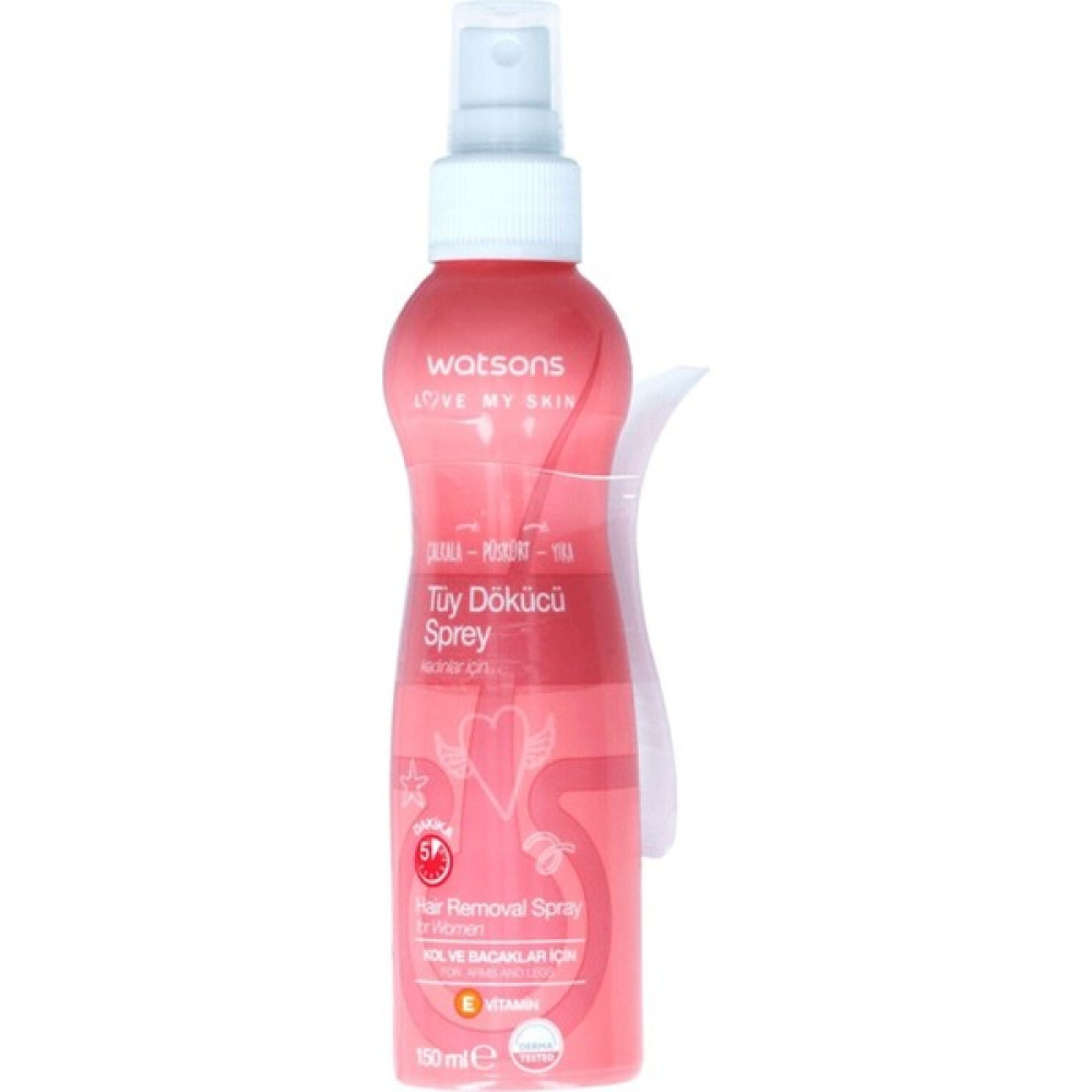 Watsons G-K Kadınlar Için Spatulalı Tüy Dökücü Sprey 150-ML Watsons Tüy Dökücü Oto Boyaları Fiyatı