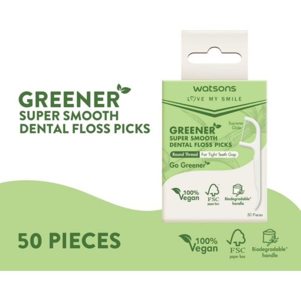Watsons Greener Super Smooth Kürdan Diş Ipi 50 Adet Oto Boyaları Fiyatı