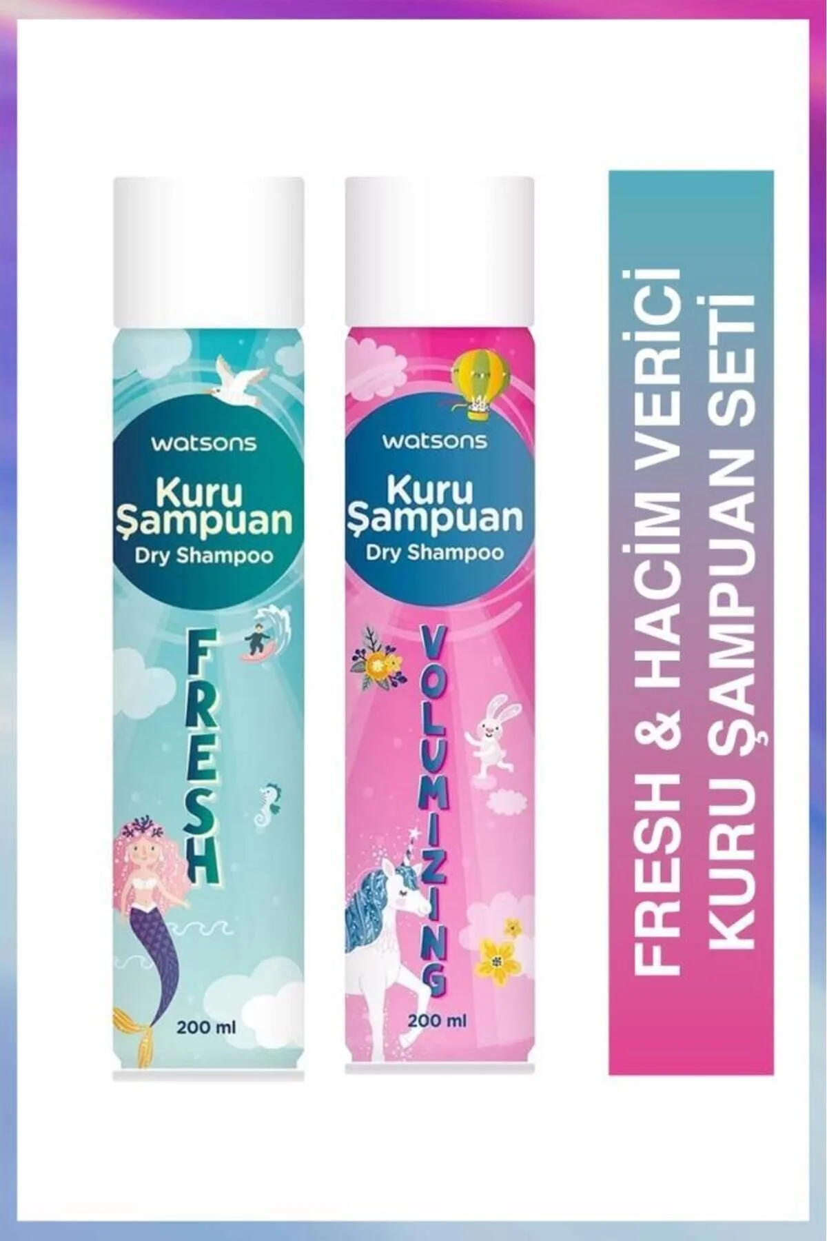 Watsons Hacim Verici Kuru Şampuan Ve Fresh Kuru Şampuan Set Saç Bakımı Fiyatı