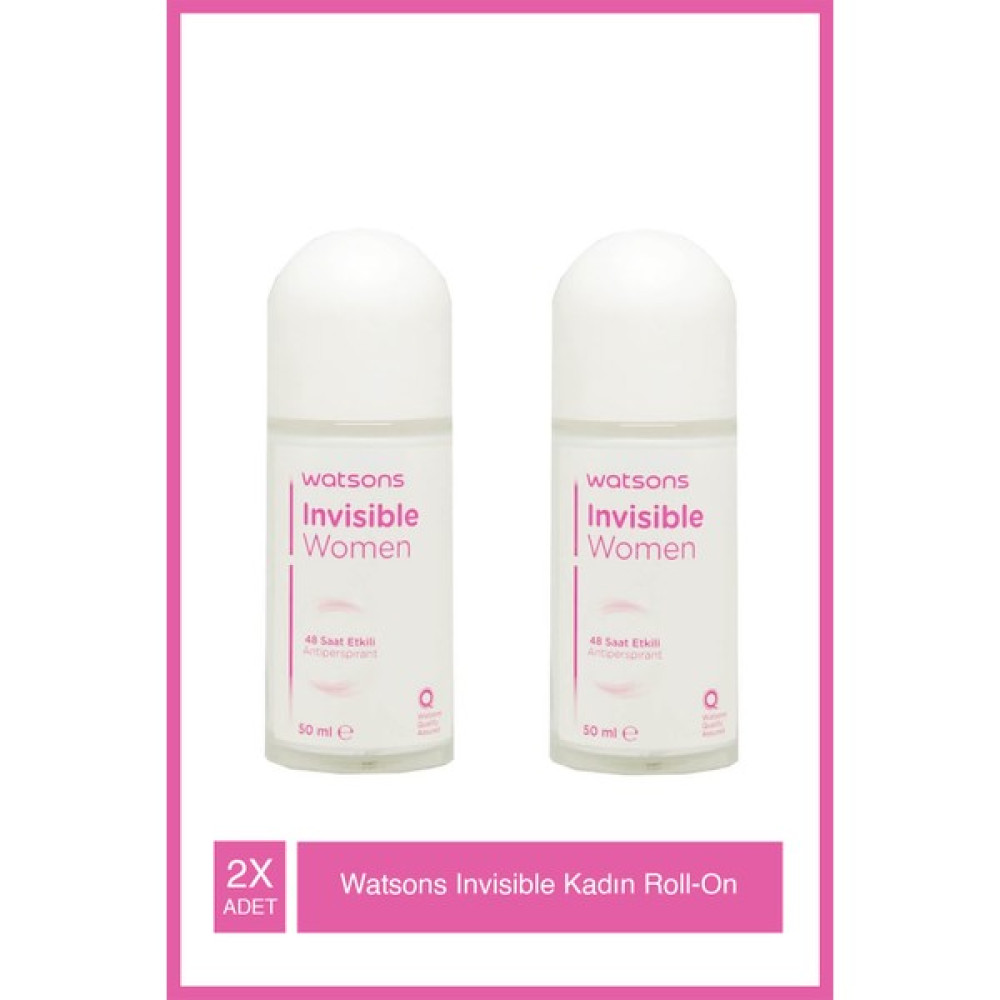 Watsons Invisible 48 Saat Etkili Kadın Roll-On 50 ml X2 Adet Oto Boyaları Fiyatı
