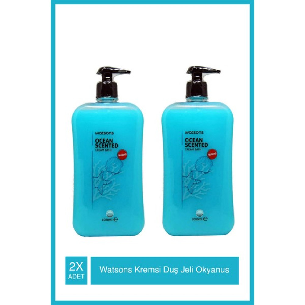 Watsons Okyanus Kremsi Duş Jeli 1000 ml X2 Adet Duş Jelleri ve Banyo Köpükleri Fiyatı