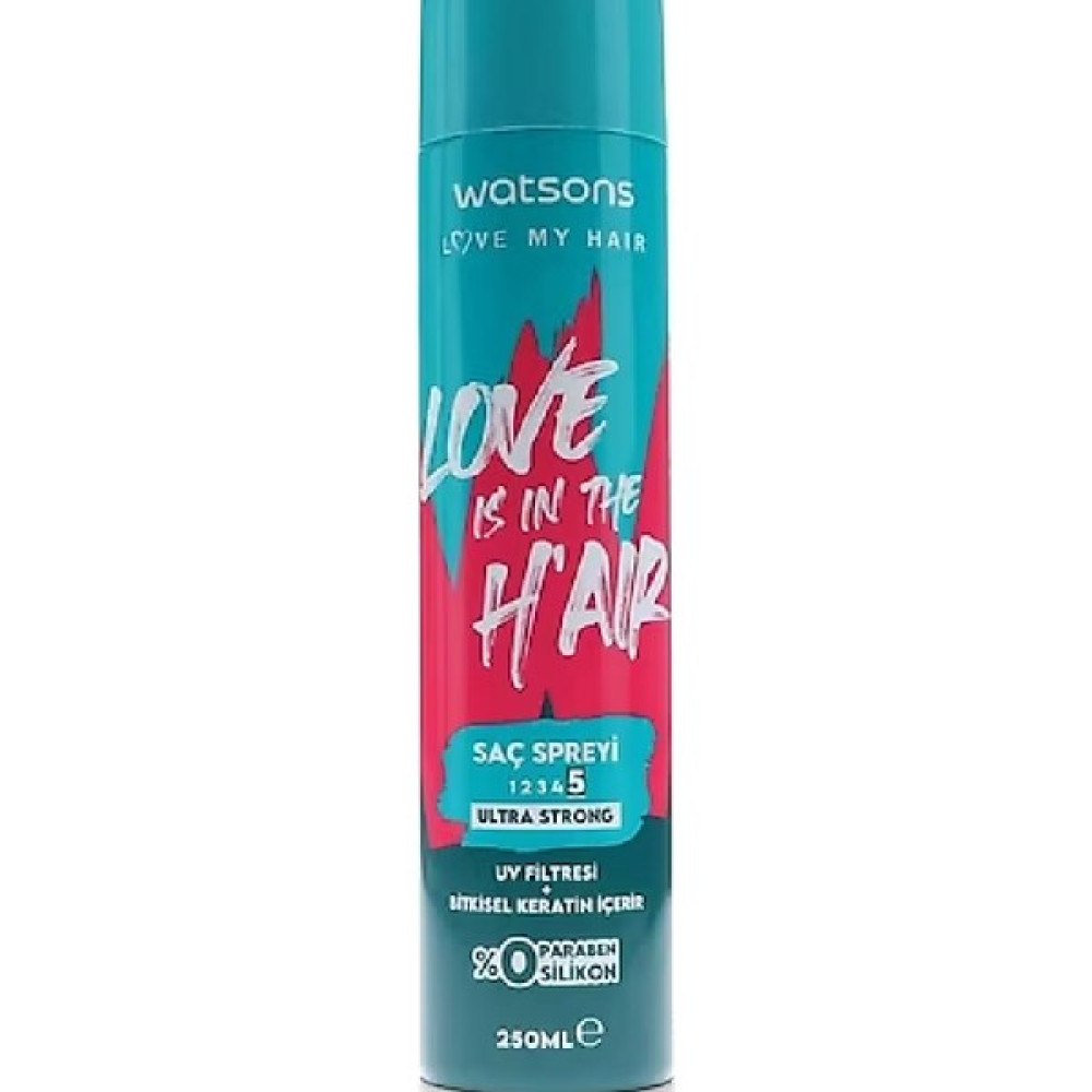 Watsons Saç Spreyi Ultra Güçlü 250 ml Tutuş 5 No - Turkuaz Oto Boyaları Fiyatı