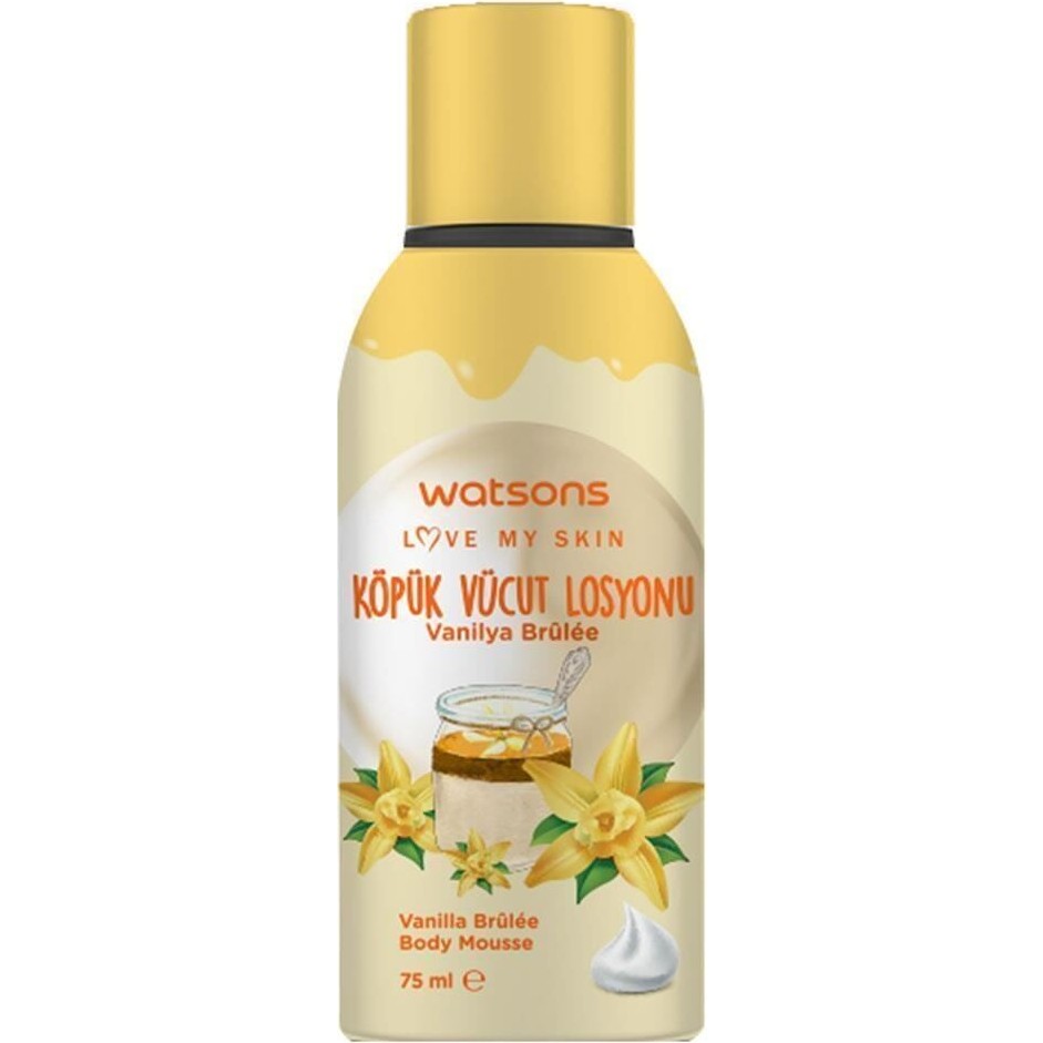 Watsons Vanilyalı Köpük Vücut Kremi 75 ml Arındırıcı Etki Tüm Cilt Tipleri İçin Uygun 310SSERI Diğer Fiyatı