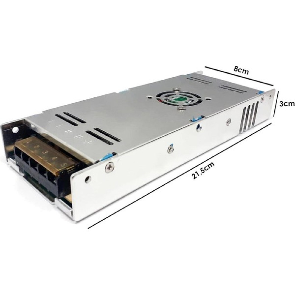 WattBox Adaptör 5V 60A Metal Kasa Fanlı Wattbox Güç Kablosu Fiyatı