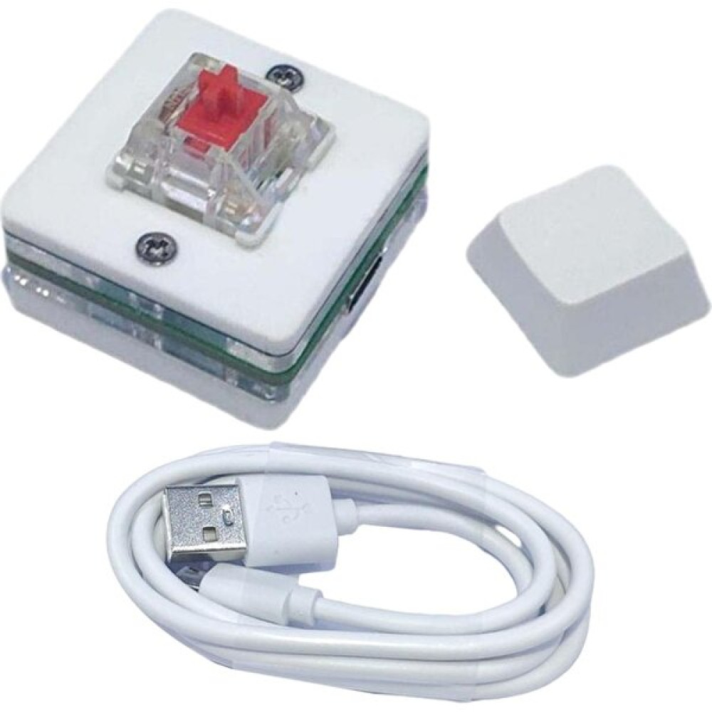 Waysle USB Mini 1 Anahtar Klavye Programlanabilir Rgb Dıy Kırmızı Anahtar Için Mekanik Oyun Klavyesi (Yurt Dışından) - Beyaz Oyuncu Klavyesi Fiyatı