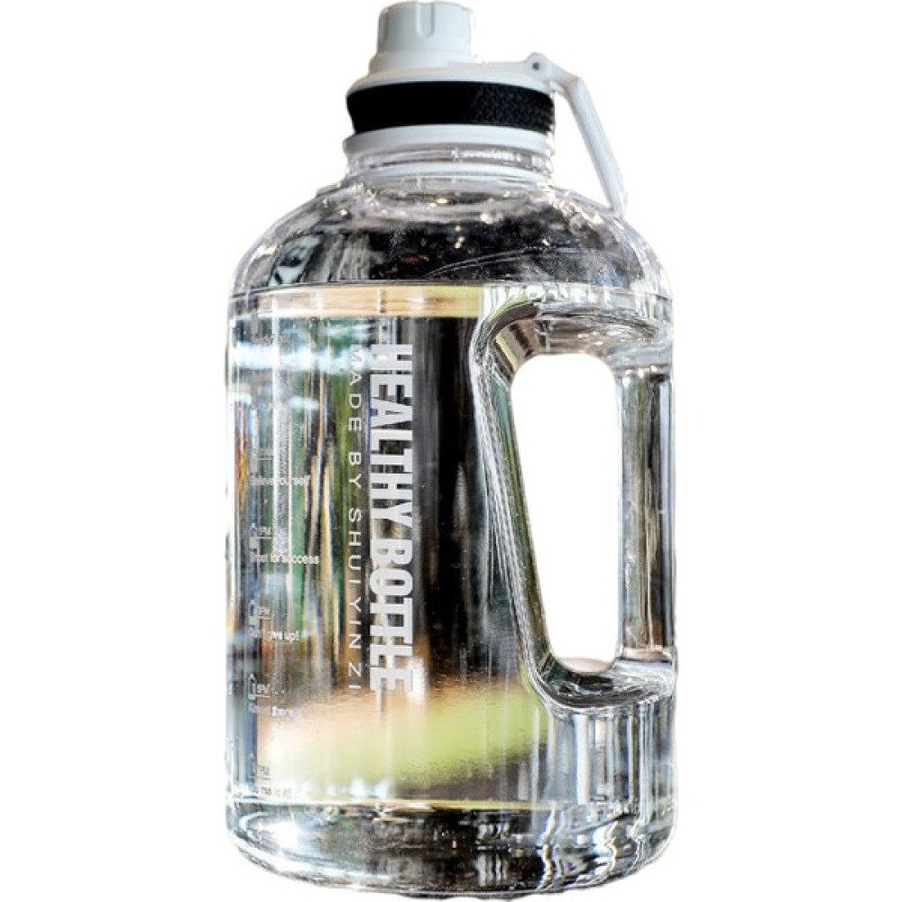 WB 2200 ml Büyük Kapasiteli Spor Su Şişesi (Yurt Dışından) - M - Beyaz - Water-bottle Suluk Fiyatı