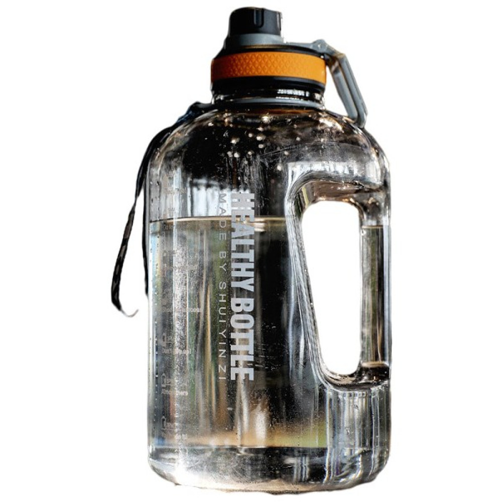 WB 2200 ml Büyük Kapasiteli Spor Su Şişesi (Yurt Dışından) - M - Siyah - Water-bottle Suluk Fiyatı