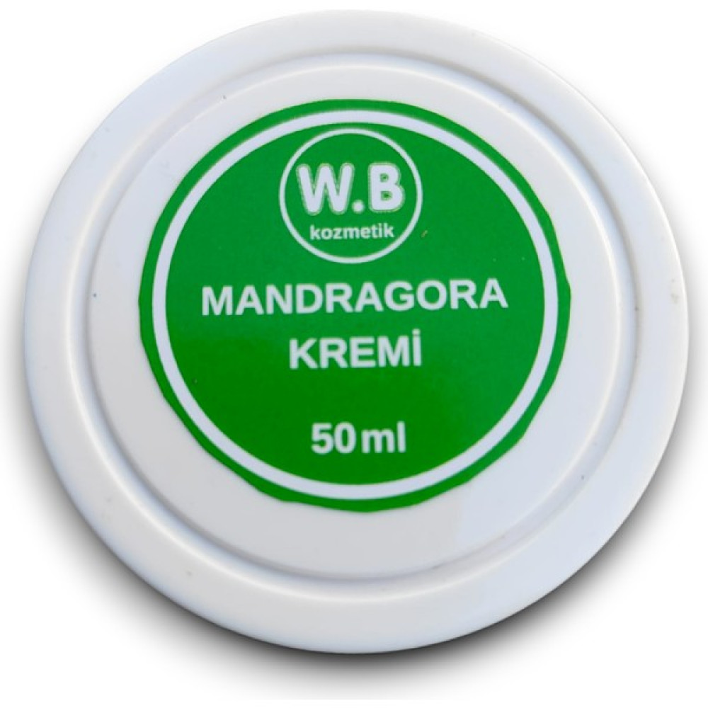 WB Adem Otu Kremi - Mandragora Cream 50 ml Bitkisel Yağlar Fiyatı