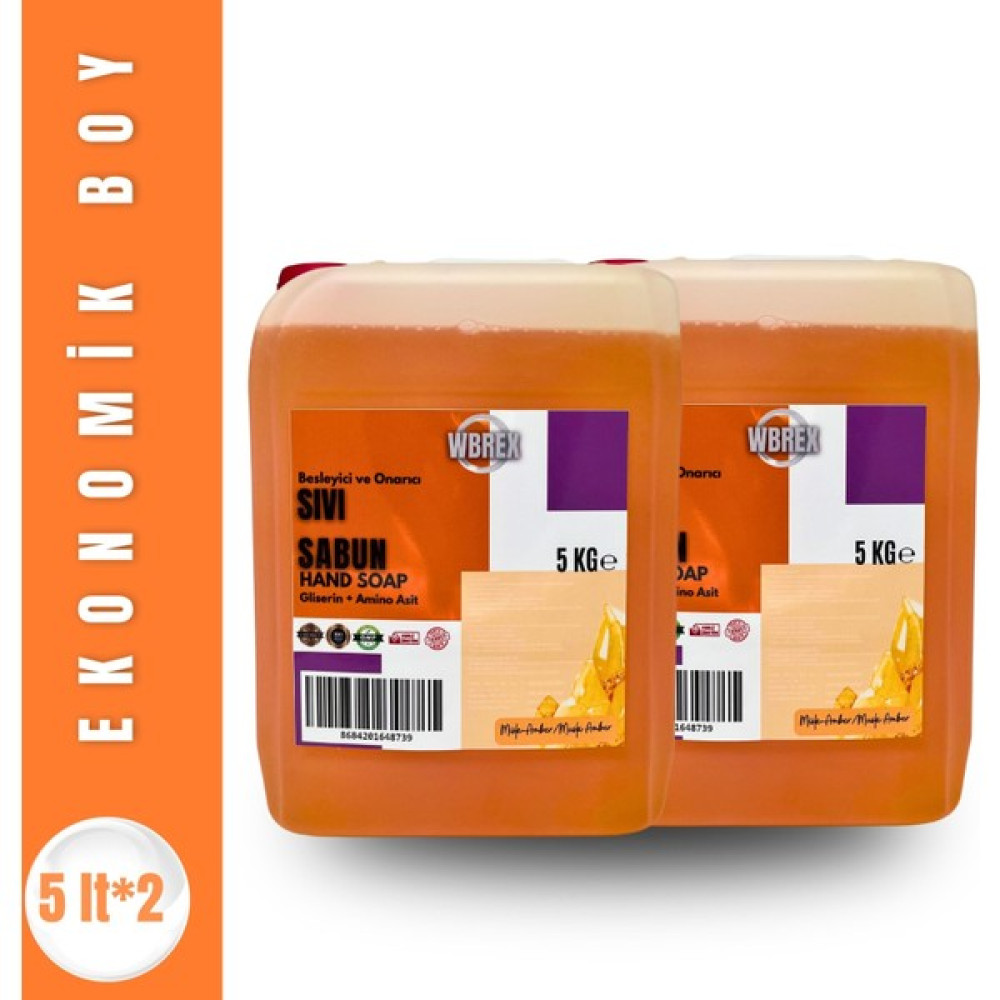 Wbrex Besleyici ve Onarıcı Sıvı El Sabunu 5lt * 2 Adet Ekonomik Boy - 10 Lt Oto Boyaları Fiyatı