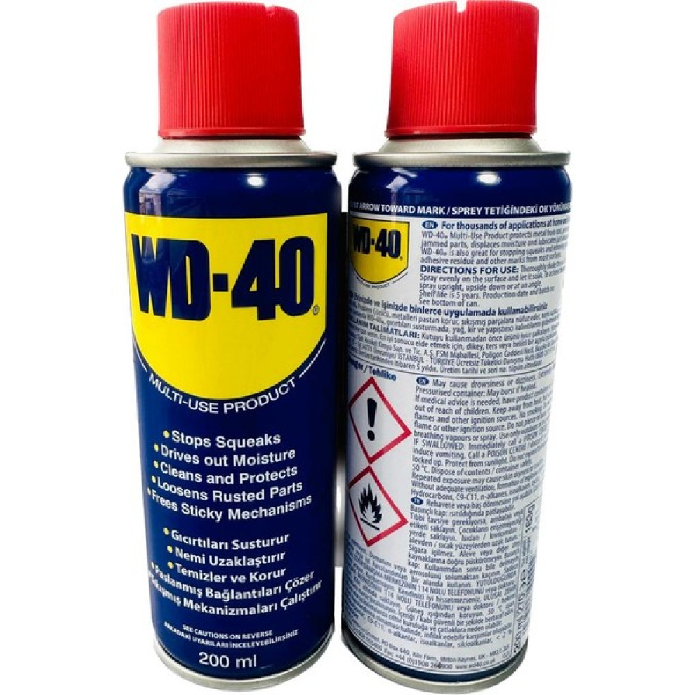 WD-40 36'lı Wd-40 200 ml Koruyucu Yağlayıcı ve Pas Sökücü Sprey Bakım Spreyleri Fiyatı