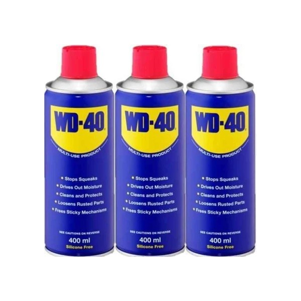 WD-40 Çok Amaçlı Etkili Koruyucu ve Pas Sökücü 400 ml 3 Adet Bakım Spreyleri Fiyatı