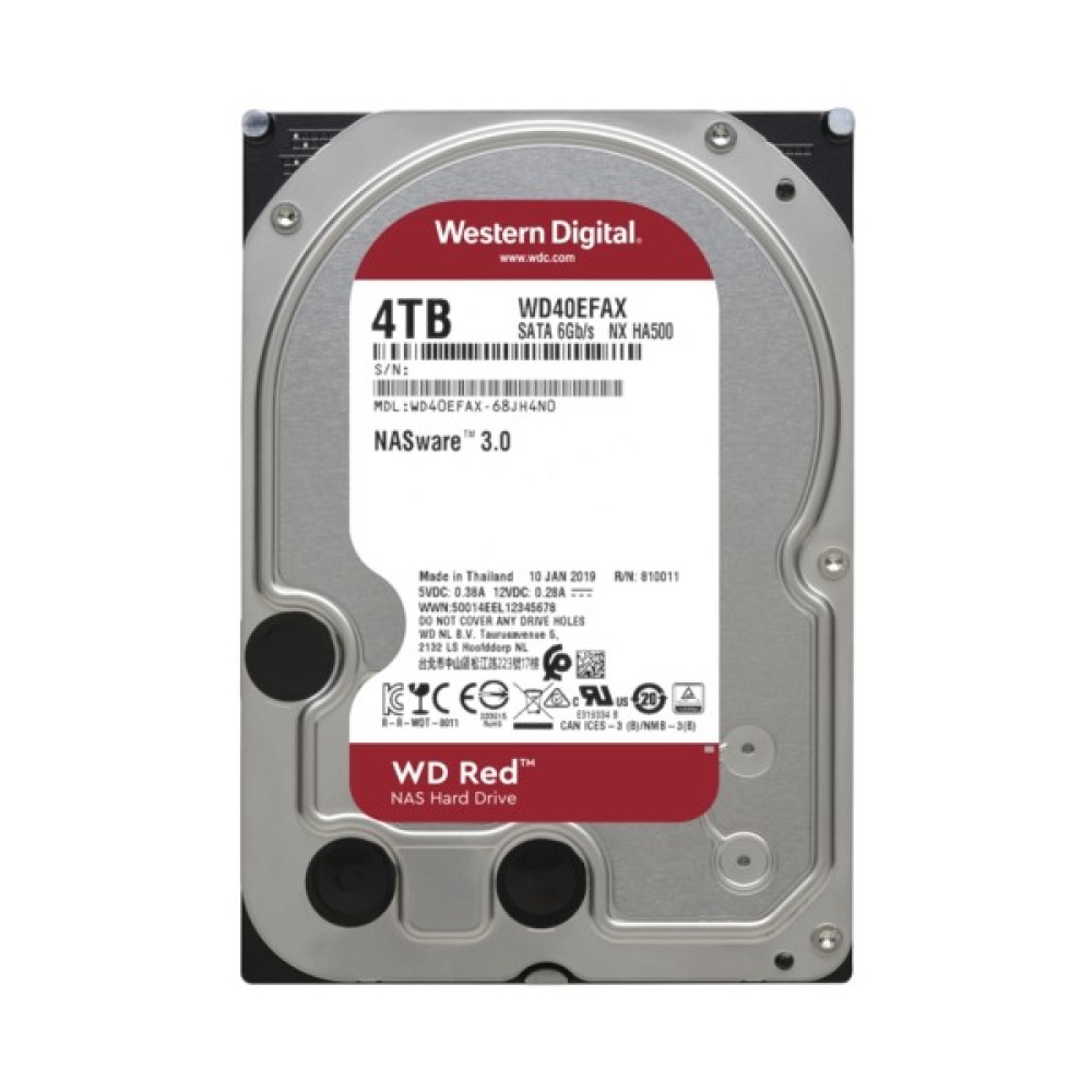WD 4tb Wd Red Intellipower Sata3 64MB WD40EFAX Hard Disk Sabit Diskler Fiyatı