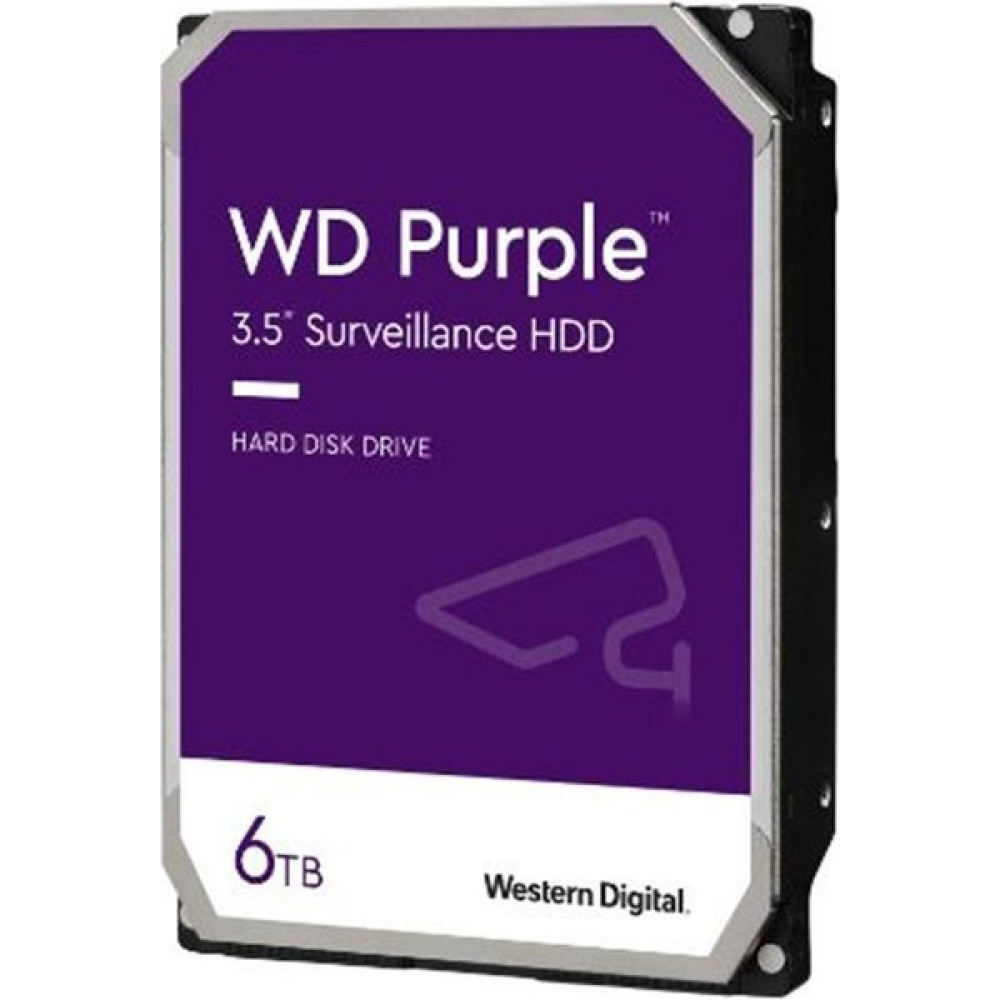 WD 6 Tb Wd 3.5 Purple Sata3 5400RPM 64MB 7/24 Guvenlık WD64PURZ (3 Yıl Resmı Dıst Garantılı) Sabit Diskler Fiyatı