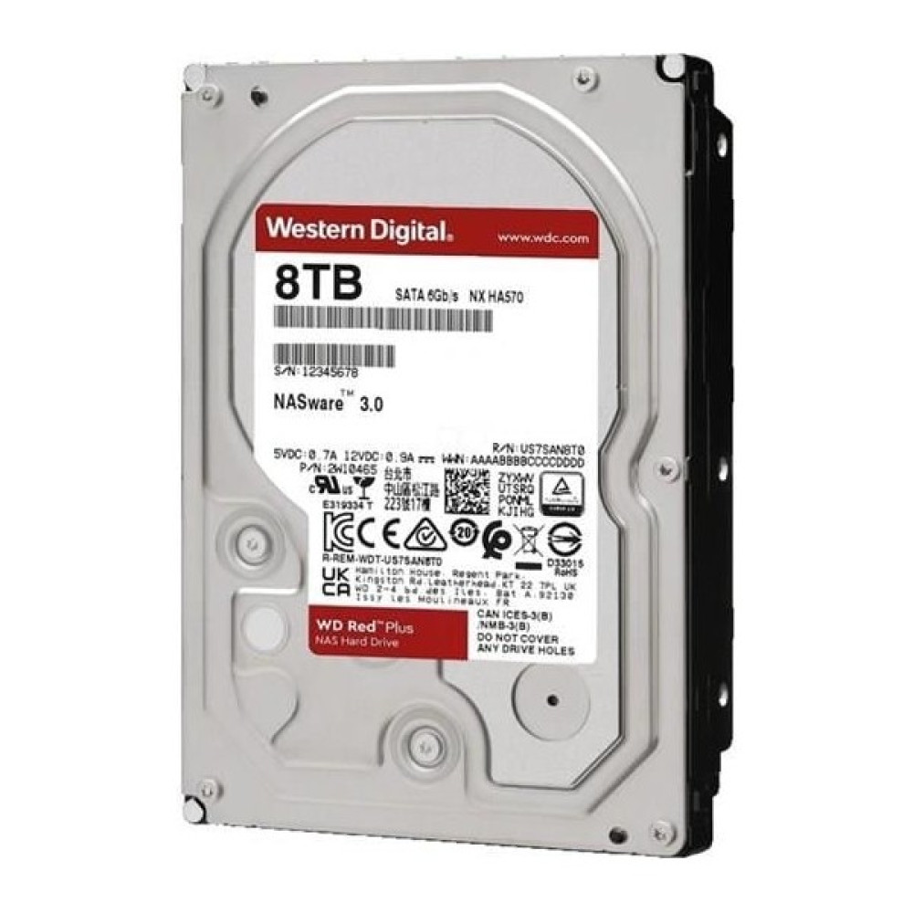 Wd 8tb Red Plus 80EFPX 256MB 5400RPM Sata-3 Nas Diski Oto Boyaları Fiyatı