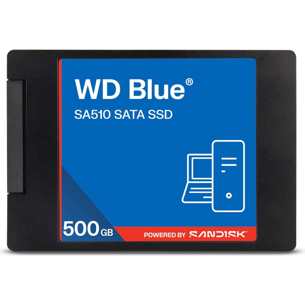 Wd Blue SA510 Sata SSD 2,5 Inç/7 mm Kasalı - 500 GB SSD / Solid State Drive Fiyatı