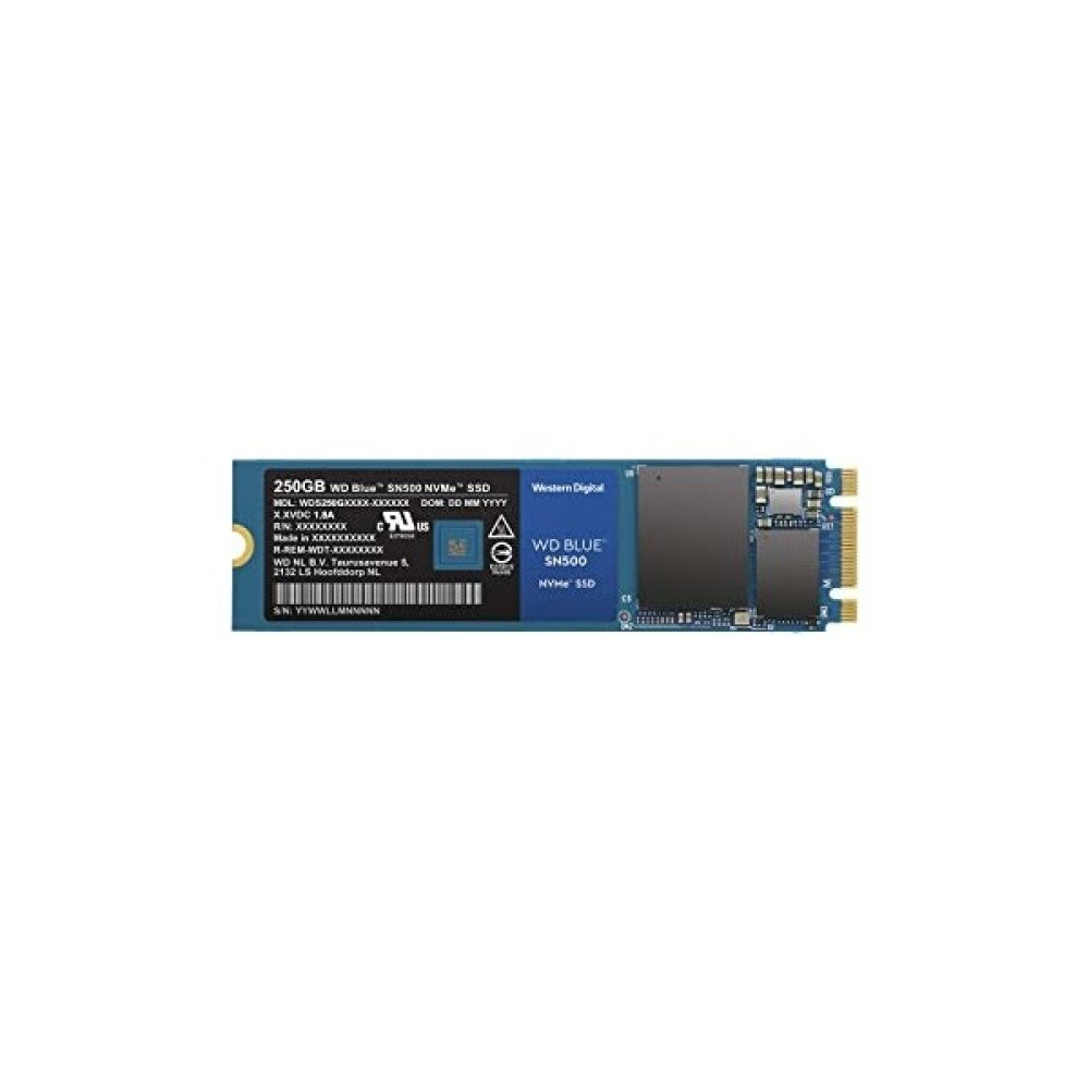 WD Blue SN500 250GB 1700MB-1300MB/s M.2 PCIe (NVMe) SSD WDS250G1B0C SSD / Solid State Drive Fiyatı