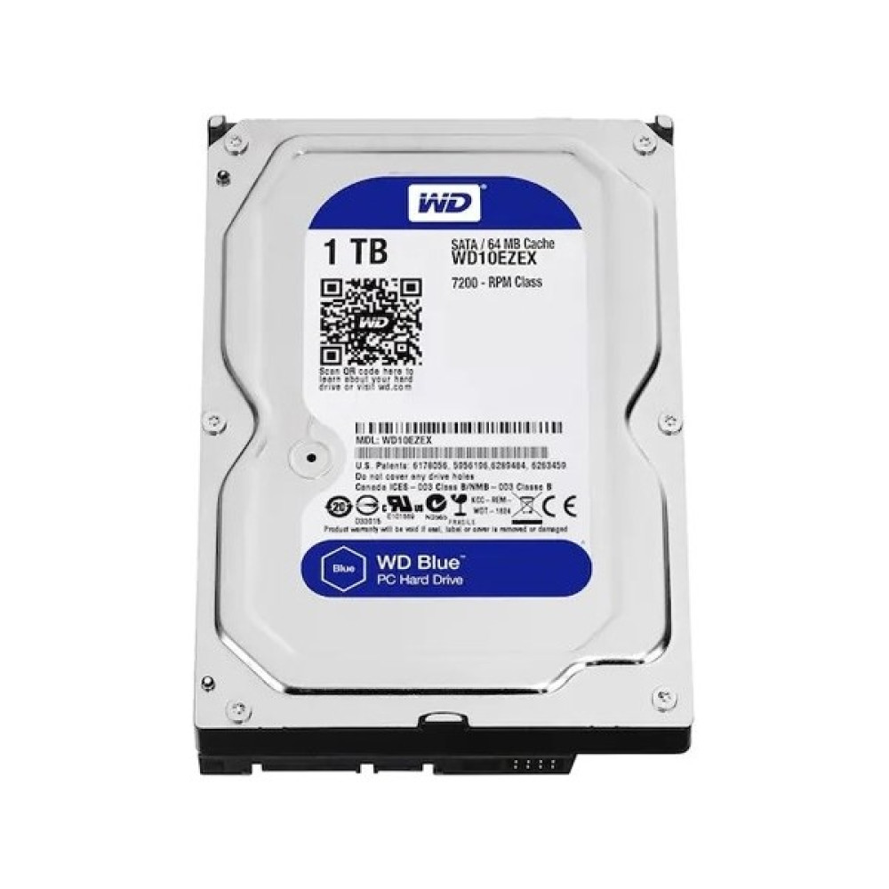 Wd Blue WD10EZEX 1 Tb 3.5 7200 Rpm 64 MB Sata-3 Pc Diski Oto Boyaları Fiyatı