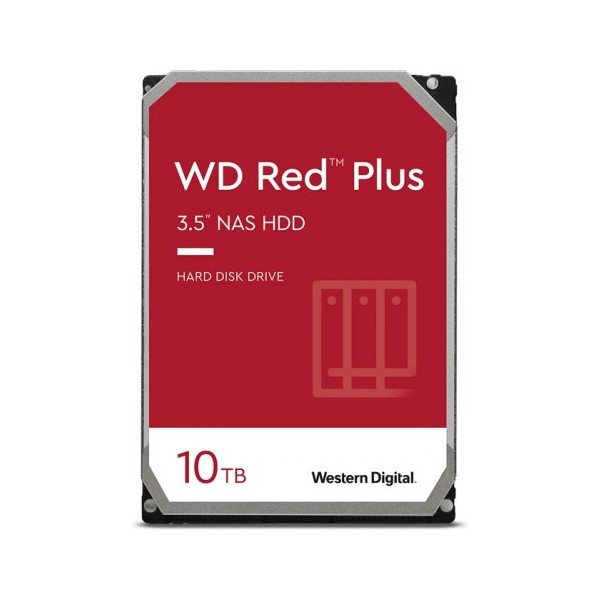 Wd Red Plus 3.5" 10 Tb 7200 Rpm 256MB Sata 3 Nas HDD WD101EFBX SSD / Solid State Drive Fiyatı