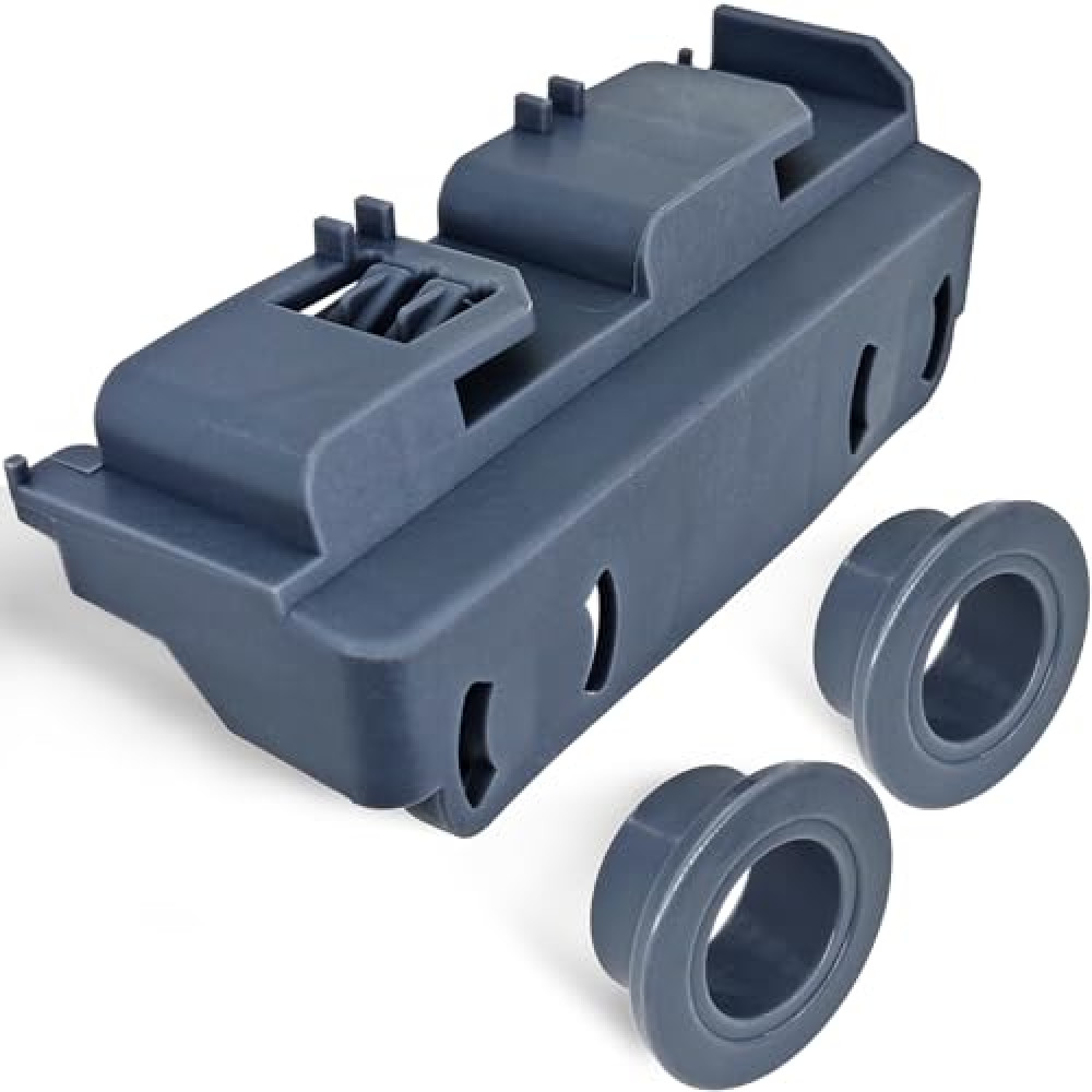 WD28X27241 Dishwasher Lower Rack Carrier and Roller Kit for GE Dishwasher Lower Rack Wheels Assembly WD12X10438, WD12X10439, WD12X10446, WD12X10447, WD12X22656, WD12X22657 (1Pcs)