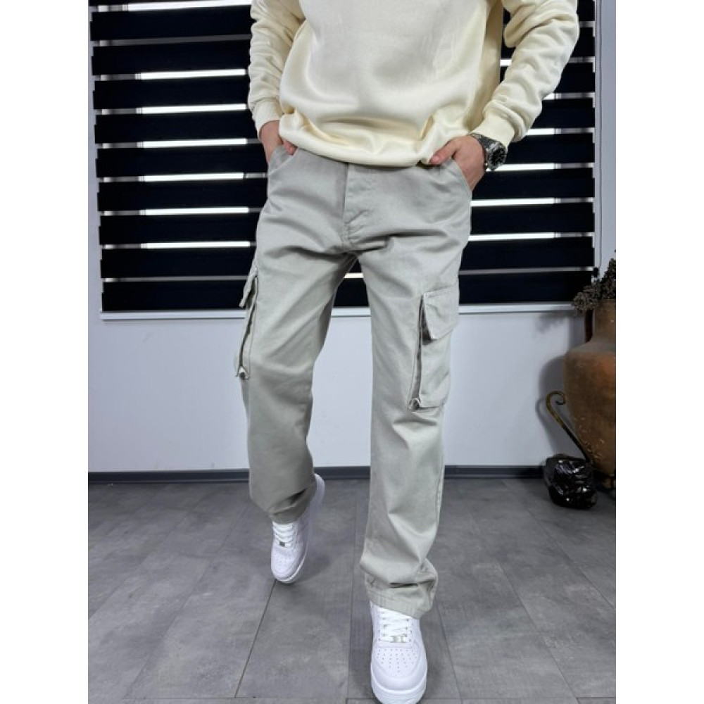 We Fabrica Baggy Kargo Pantolon Gri Erkek Pantolon Fiyatı