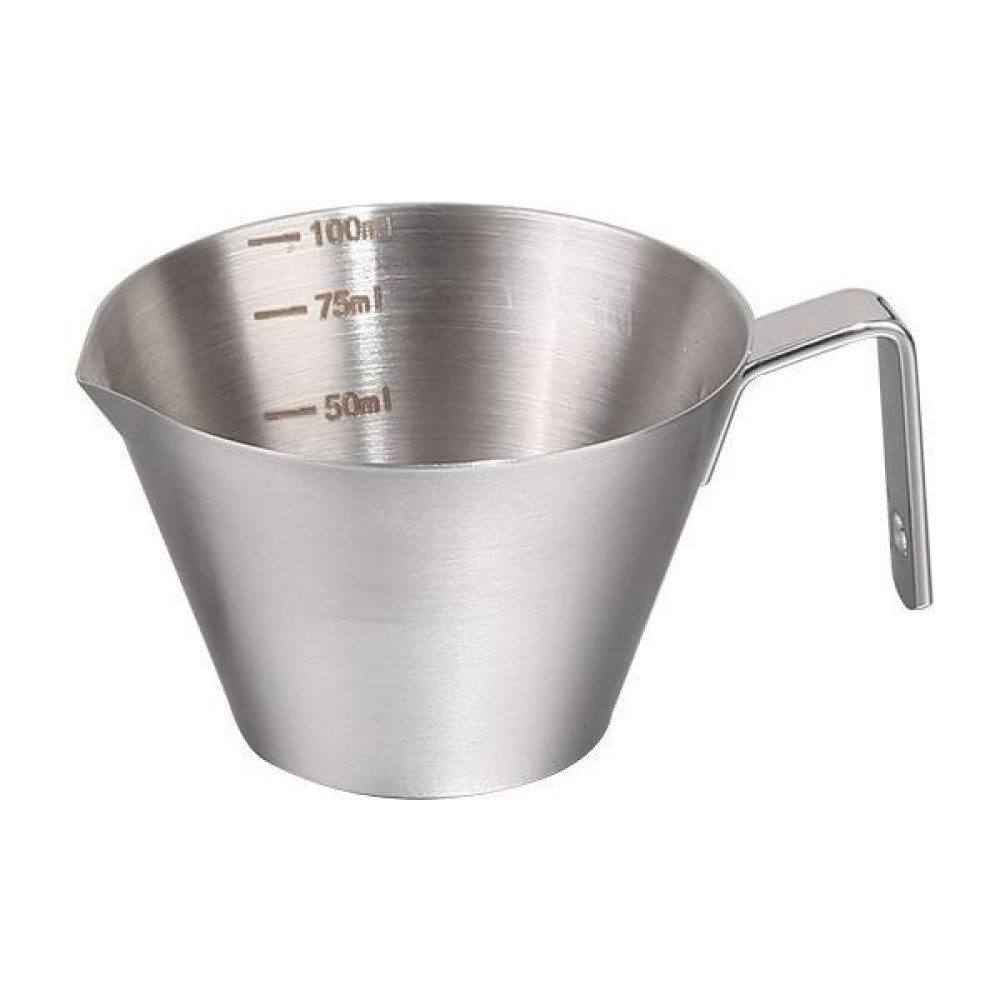 Weather Forecast 304 Paslanmaz Çelik 100 ml Espresso Shot Kupası Kahve Jug Ölçü Bardağı CIN574 - Gri Fincan / Bardak / Kahve Takımı Fiyatı