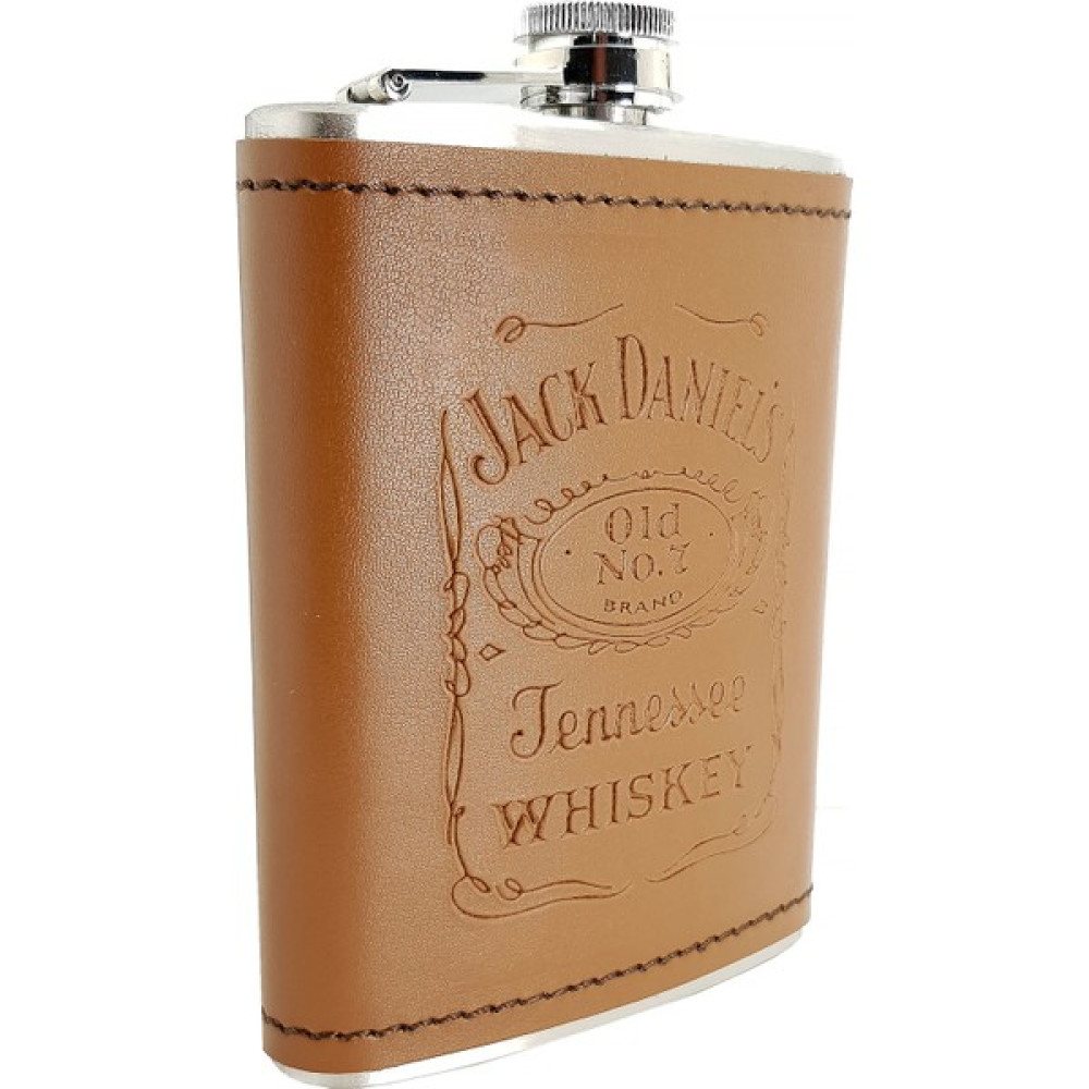 Weather Forecast Güneş Jack Daniel Çelik 8 Oz Deri Kaplı 240 ml Içki Matarası Matara Fiyatı