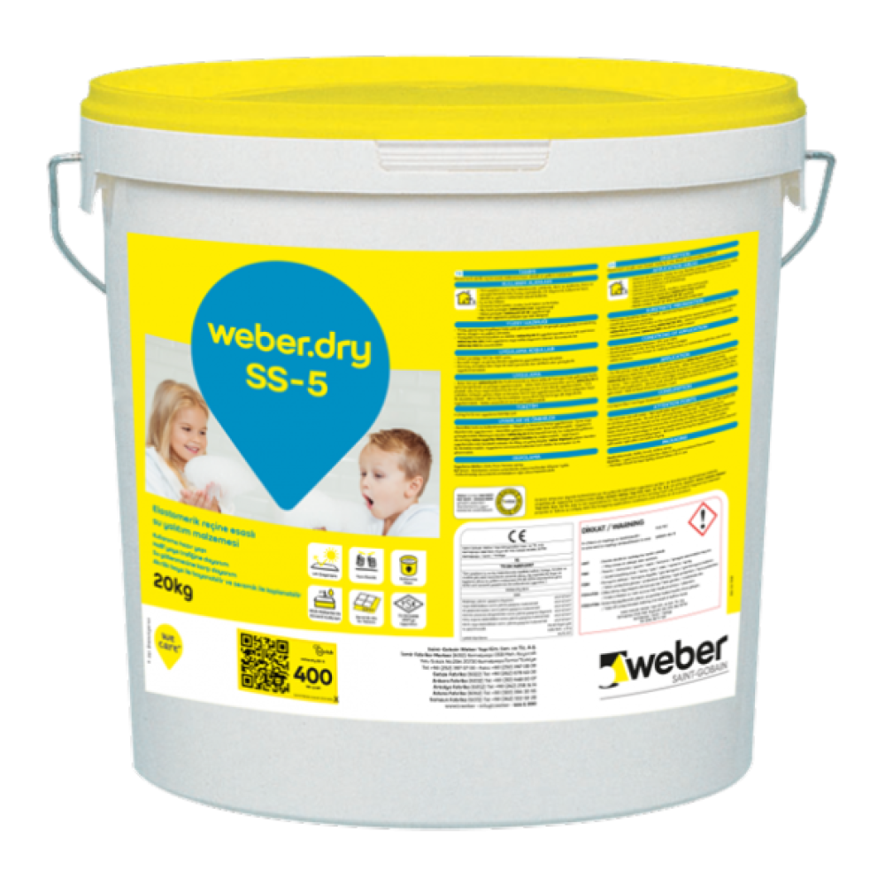 Weber Dry Ss-5 Beyaz 20 Kg İç Cephe Duvar Boyası Fiyatı