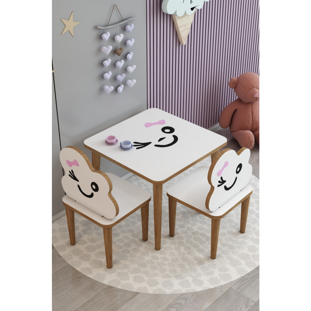 webkapinda Çocuk Masa Sandalye Takımı Aktivite Masası Çocuk Oyun Masası Çalışma Masası Çocuk Sandalyesi Bebek-Çocuk Odası Fiyatı