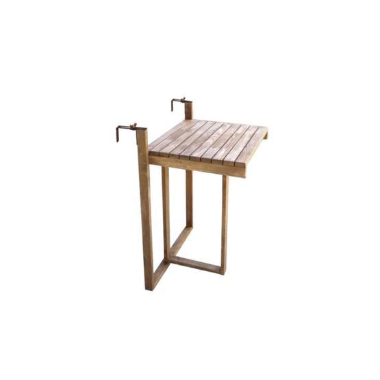 Weblonya 2167 Ahşap Balkon Masası Katlanır Masa