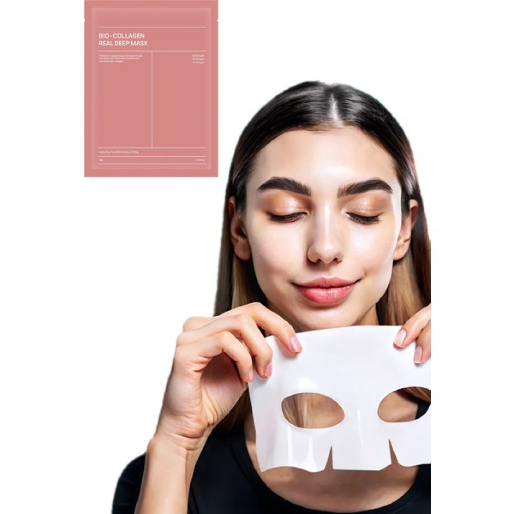WebStyle Şeffaflaşan Cilt Maskesi Bio Collagen Real Deep Nemlendiren Gözenek Küçülten Onaran Yüz Maskesi Oto Boyaları Fiyatı