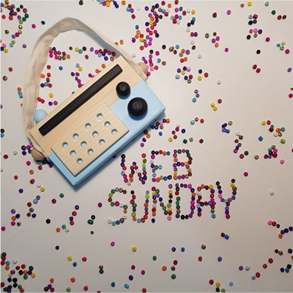 Websunday El Yapımı Ahşap Oyuncak Baby Radyo: Bebekler ve Çocuklar Için Güvenli+1 +2 +3 Yaş Hediyelik Oyuncak - Mavi - 0 Bebek Oyuncakları Fiyatı