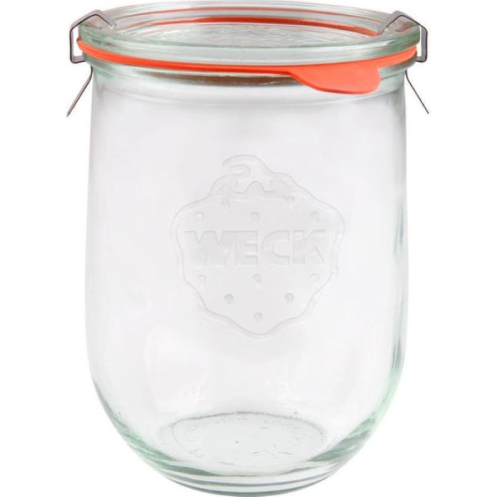 Weck 1062 ml Lale Cam Saklama Kavanozu - Şeffaf - 1050 ml Saklama Kapları Fiyatı