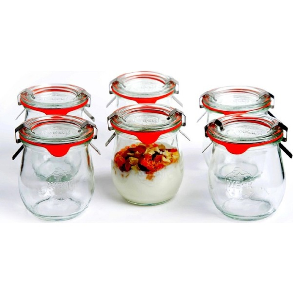 Weck 220 ml Lale Kavanoz Set (6 Adet) 762 Saklama Kapları Fiyatı