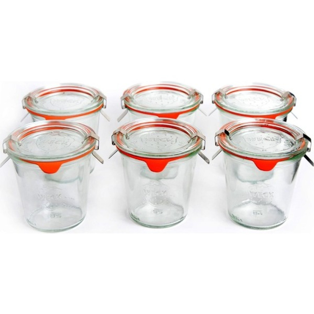 Weck 290 ml Mold Uzun Kavanoz Set (6 Adet) 900 Saklama Kapları Fiyatı