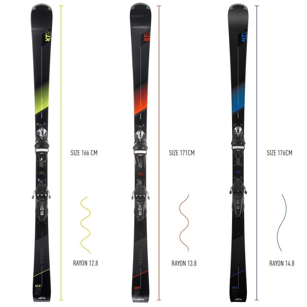 Wedze Erkek Kayak - Bağlama Dahil - Alpine Ski Boost 900 Doğa Sporları Fiyatı