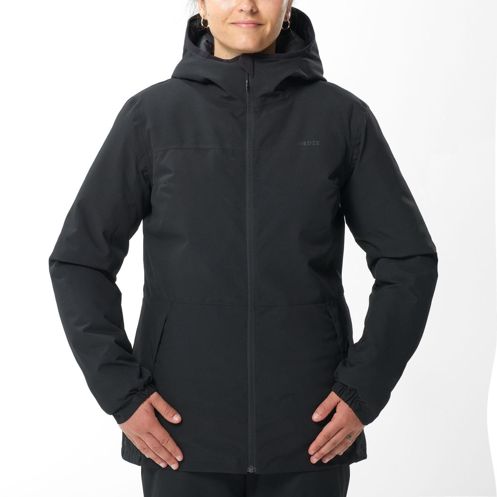 Wedze Kadın Kayak Montu - Siyah - 100 Mont (Outdoor) Fiyatı