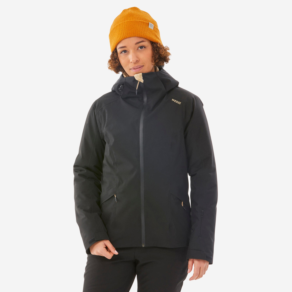 Wedze Kadın Kayak Montu - Siyah - 500 Mont (Outdoor) Fiyatı