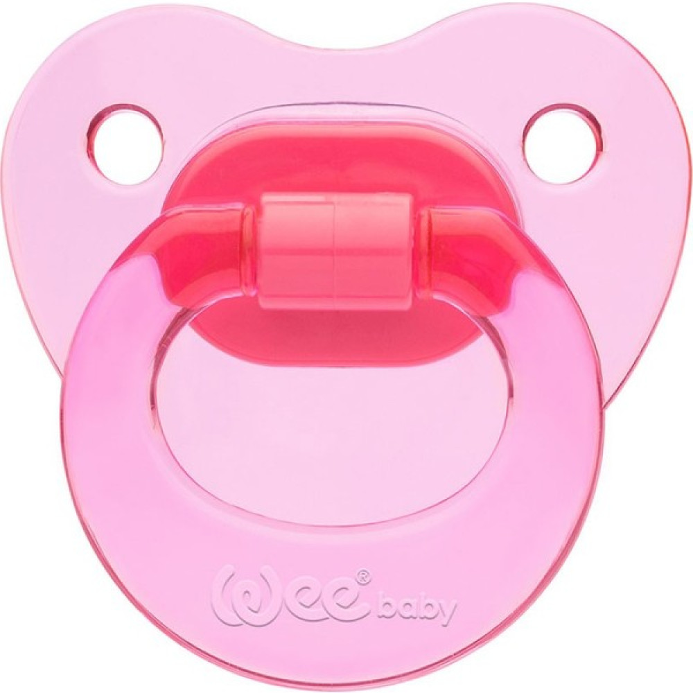 Wee Baby 111 Akide Gövdeli Damaklı Emzik No:1 - Pembe Emzik Fiyatı