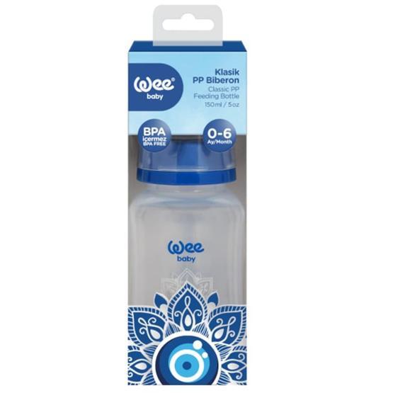 Wee Baby 150 ml Nazar Boncuğu Desenli Klasik PP Biberon