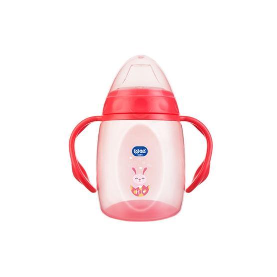 Wee Baby 6+ Ay 250 ml Pembe 169 Kulplu Alıştırma Bardağı