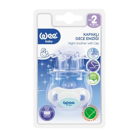 Wee Baby 784 Kapaklı Gece Emziği No:2 Emzik Fiyatı