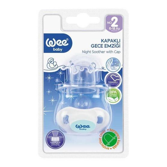 Wee Baby 784 Kapaklı Gece Emziği No:2