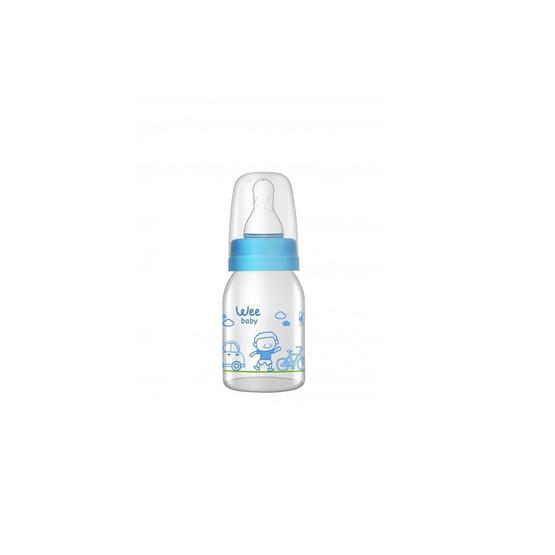 Wee Baby 877 125 ml Mavi Klasik Cam Biberon