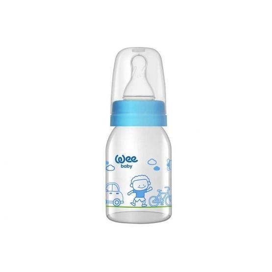 Wee Baby 877 125 ml Mavi Klasik Cam Biberon