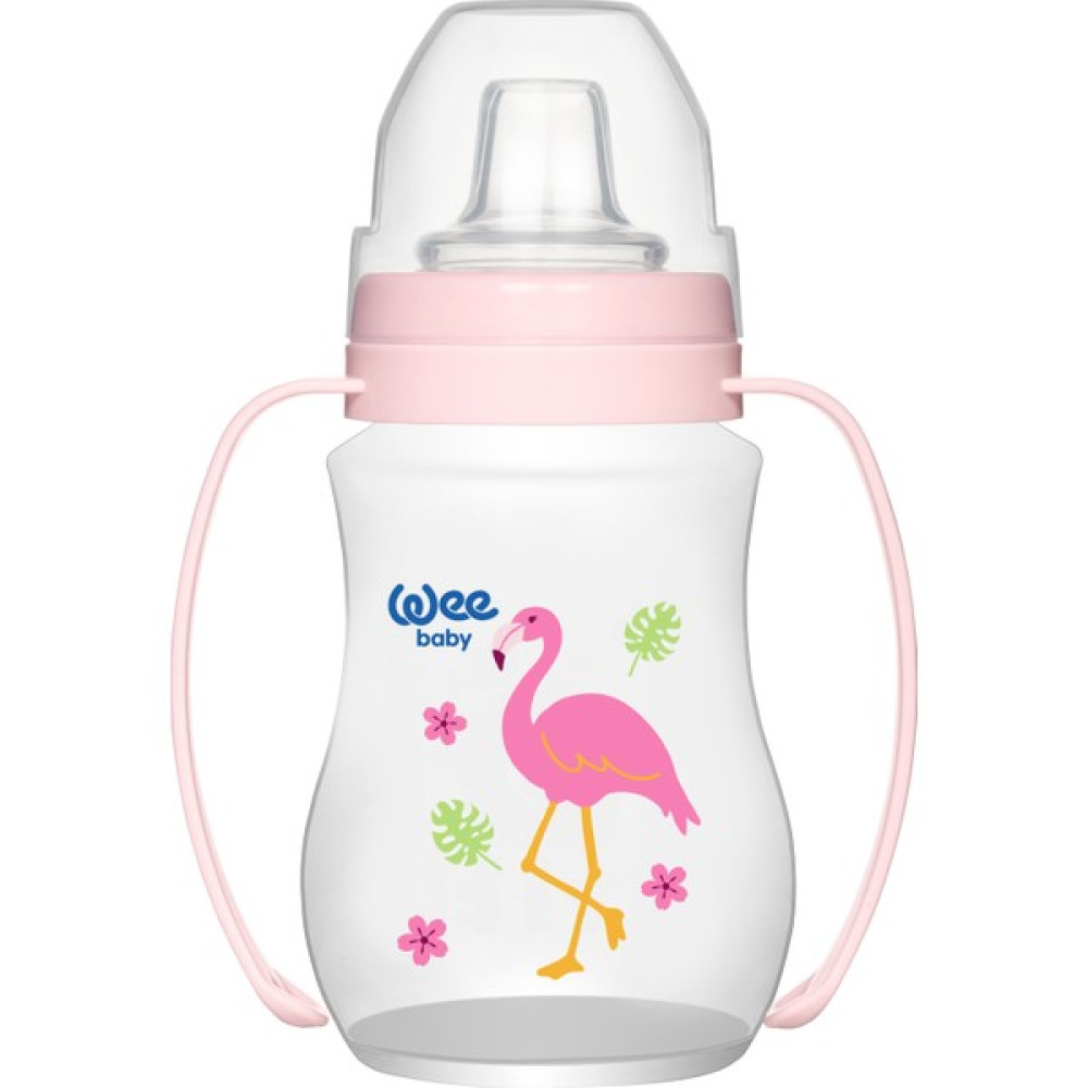 Wee Baby Akıtmaz Kulplu Bardak 754 Pembe 250 ml Biberon Fiyatı