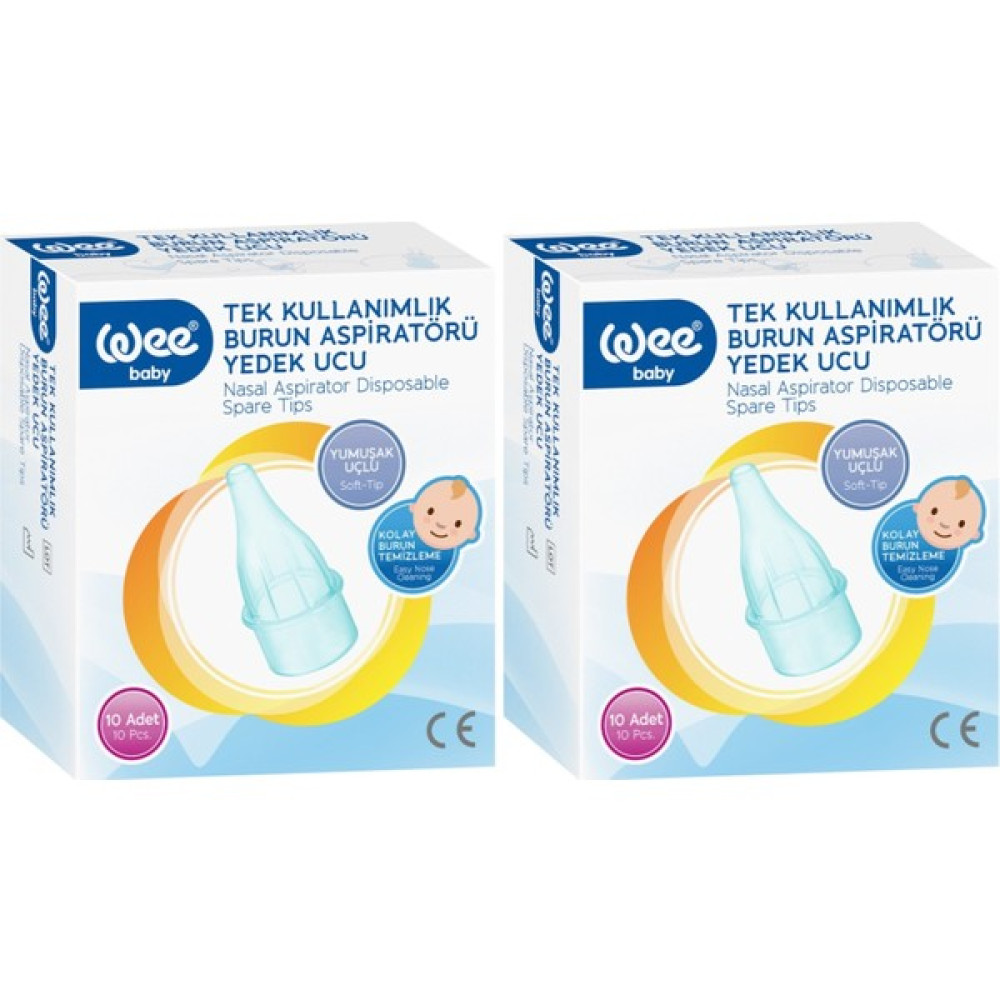 Wee Baby Burun Aspiratörü Nasal Yedek Ucu 20 Adet (2pk*10) - 0 - 4 Yaş Oto Boyaları Fiyatı
