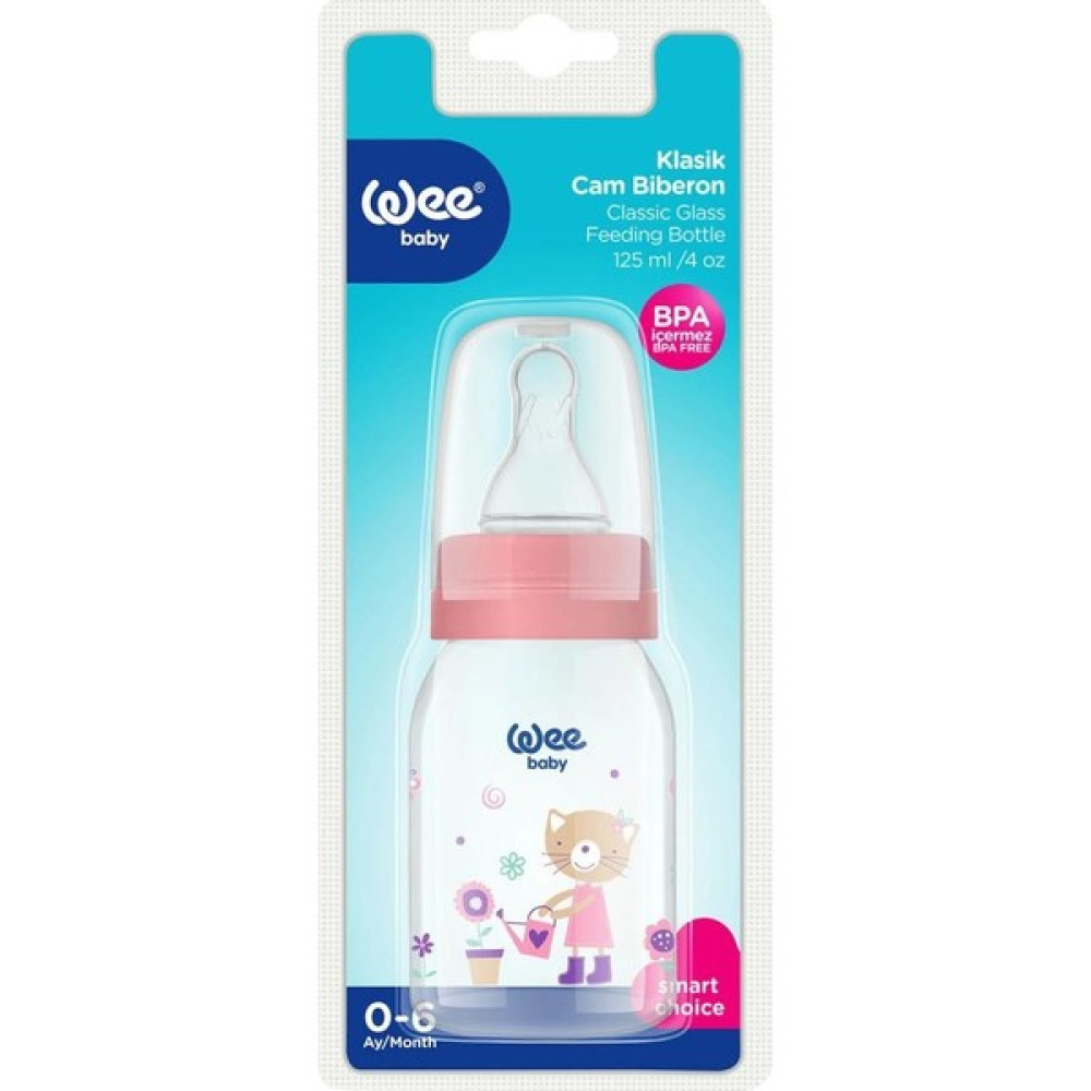 Wee Baby Cam Biberon 125 ml Pembe Biberon Fiyatı
