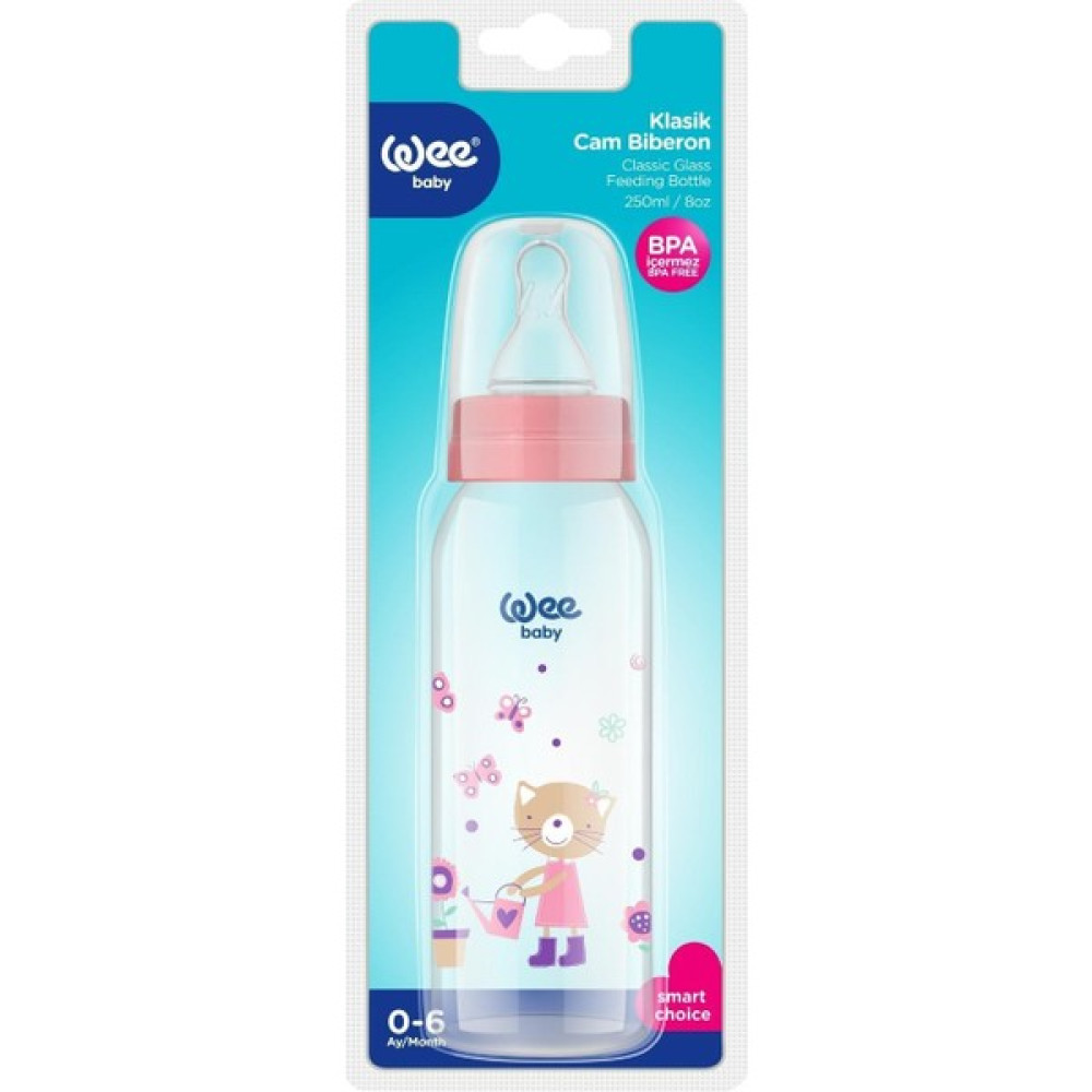 Wee Baby Cam Biberon 250 ml - Pembe (2'li Set) Biberon Fiyatı