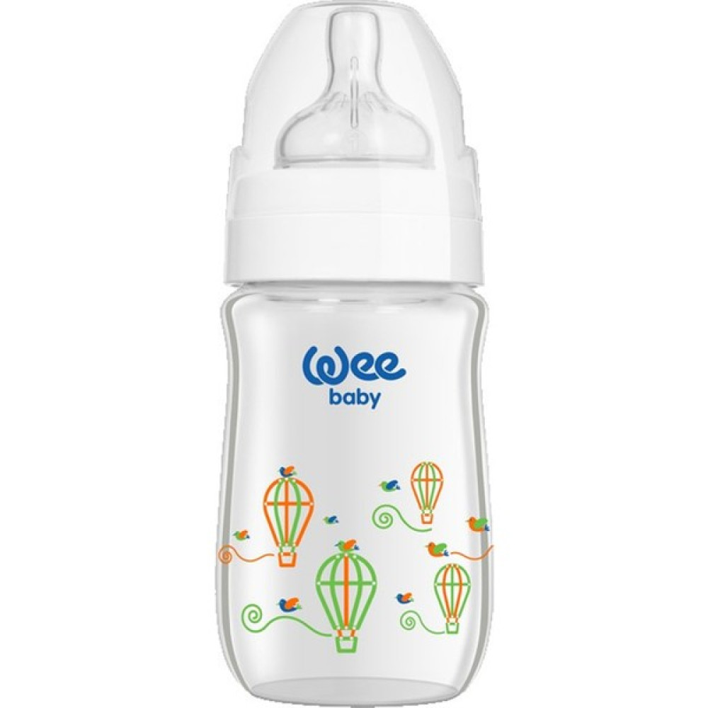 Wee Baby Klasik Isıya Dayanıklı Geniş Ağızlı Cam Biberon 180 ml Biberon Fiyatı